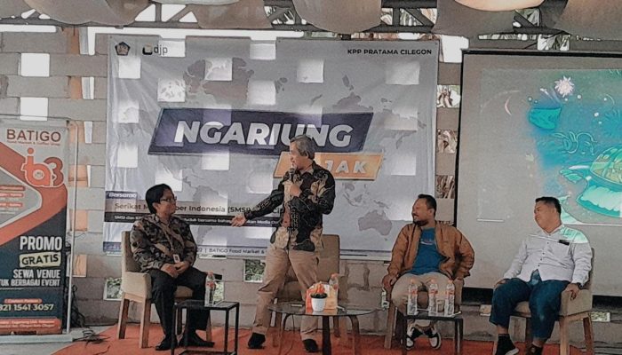 Genjot Pengetahuan Pajak, KPP Pratama Cilegon ‘Ngariung Pajak’ Bersama SMSI