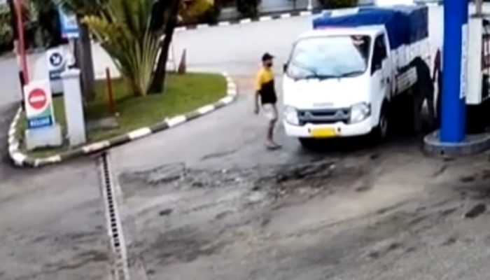 Waspada! Maling Barang di Dalam Kendaraan saat Isi Bensin Sudah Berkeliaran di Cilegon