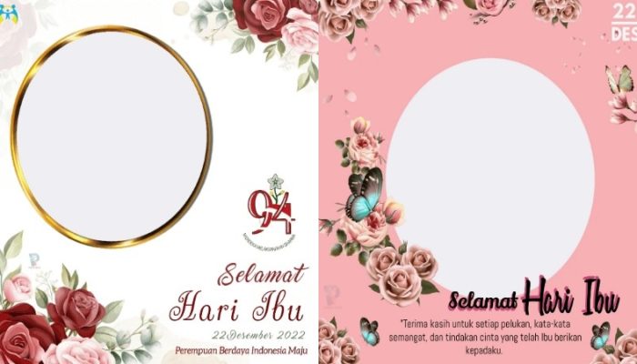 22 Twibbon Hari Ibu 2022 Gratis dan Terbaru, Cocok Jadi Status di Medsos