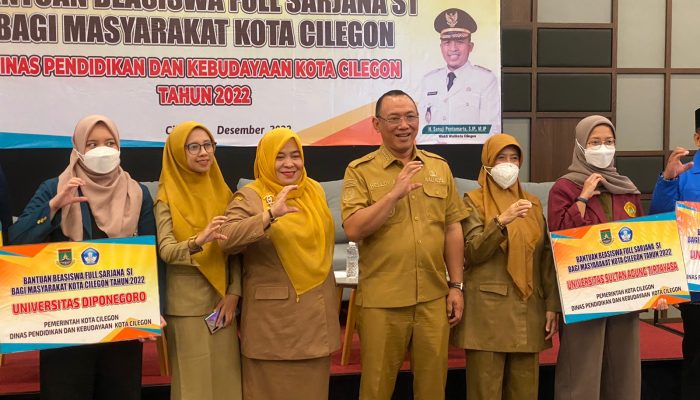 Keren! Dindikbud Cilegon Jaring Ribuan Calon Penerima Beasiswa Full Sarjana