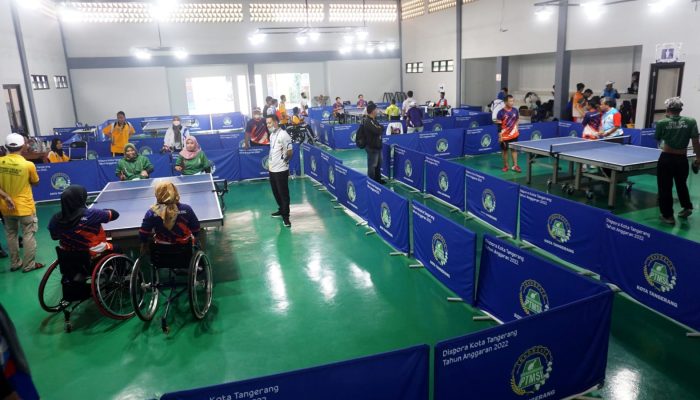 Foto: Tim Ganda Putri Tuan Rumah Kalah Dari Kabupaten Tangerang