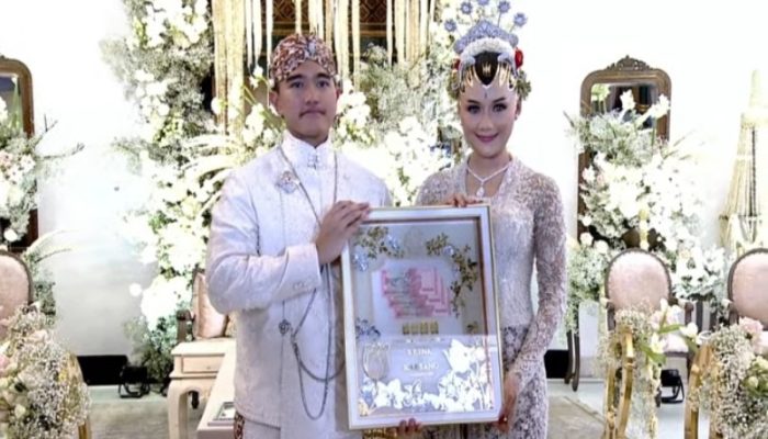 Kaesang dan Erina Gudono Resmi Menikah, Segini Nilai Maharnya