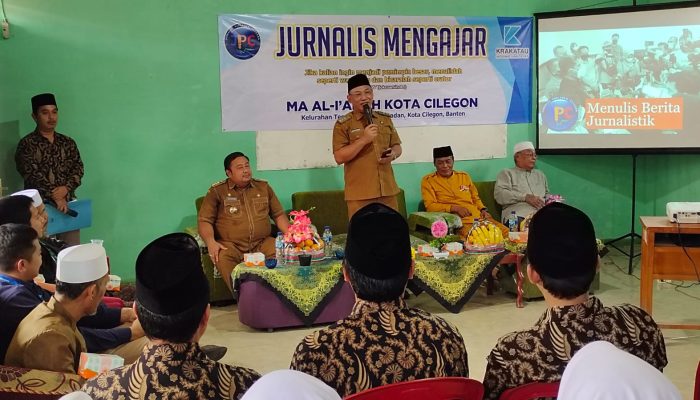 JPC Usung Tema ‘Jurnalis Mengajar’ Sasar Pelajar MA di Yayasan Al- I’anah Cilegon