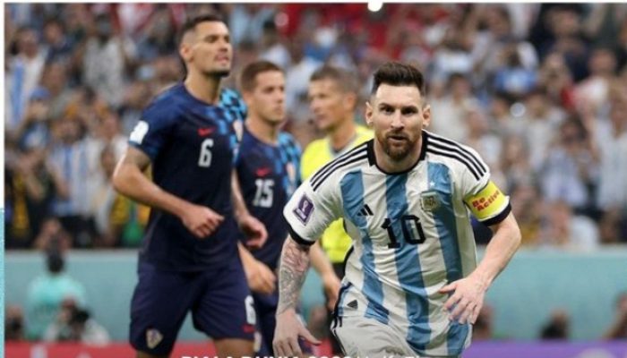 Piala Dunia 2022, Argentina vs Kroasia : Kroasia Tak Berdaya, Messi Bawa Argentina Ke Final Kedua Kalinya