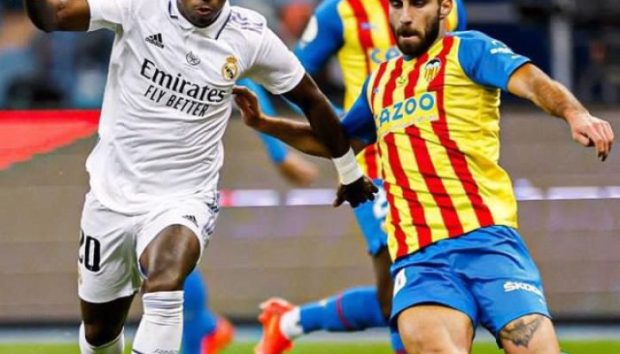 Piala Super Spanyol, Real Madrid vs Valencia : El Real Susah Payah Melaju Ke Final