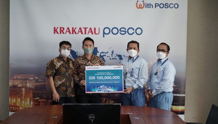 PT Krakatau Posco Dorong Dunia Pendidikan