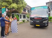 Helldy Lepas Puluhan Pahlawan Devisa Asal Cilegon ke Malaysia