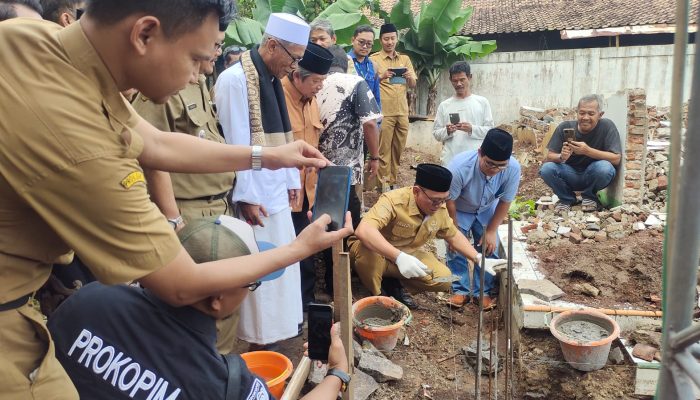 Mushola di Kantor Kecamatan Cibeber Kota Cilegon Dibangun Ulang