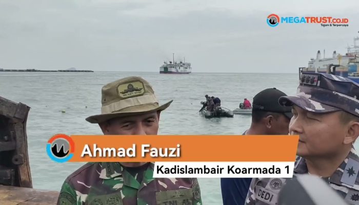 Proses Evakuasi Bangkai Truk di Pelabuhan Merak Kembali Dilanjutkan