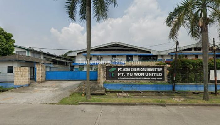 PT Asia Chemical Industry Penempatan di Cikande Buka Lowongan Kerja, Fresh Graduate Bisa Daftar
