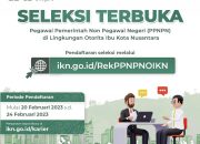 Buruan Daftar, Otorita IKN Buka Lowongan Kerja Banyak Posisi, Ini Daftar Lengkapnya