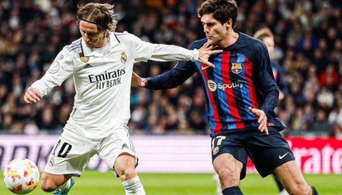 Semifinal Copa Del Rey Leg 1, El Clasico, Barcelona Menang Berkat Gol Bunuh Diri Eder Militao