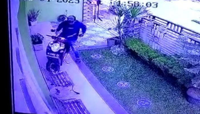 Hati-Hati! Maling Motor Berkeliaran di Pasirmanggu Serang, Gasak Motor Terparkir Di Depan Rumah