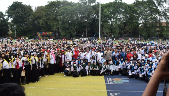 Foto: 1.277 PMR se Kota Tangerang Resmi Dilantik