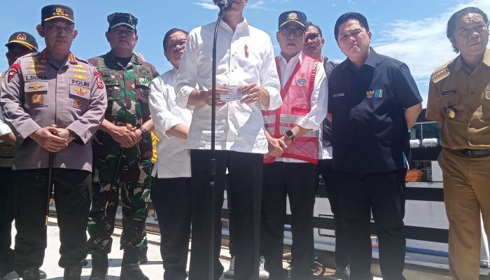 Tinjau Pelabuhan Merak, Jokowi Minta Arus Mudik Tahun 2023 Dipersiapkan Matang