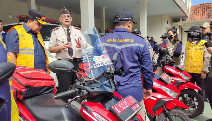 KKP Kelas II Banten Kawal Arus Mudik Lebaran 2023, Ada Ambulan Motor Disiagakan