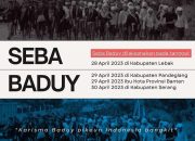 Tradisi Seba Baduy 2023 Digelar April Ini, Catat Tanggalnya