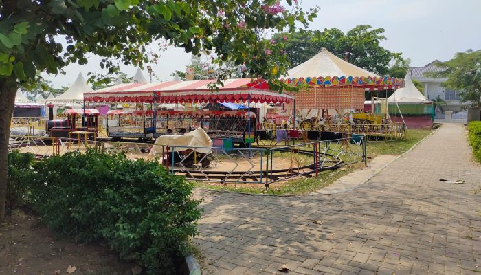 Korsel di Ruang Terbuka Publik di Kota Cilegon Diduga Bermasalah, Tidak Kantongi Izin dari Dinas Perkim