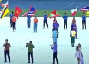 Sea Games Kamboja 2023, Bendera Indonesia Terbalik Dibawa Penari, Netizen Murka