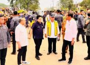 Tinjau Jalan Rusak di Lampung, Presiden Jokowi Minta Masyarakat Melapor