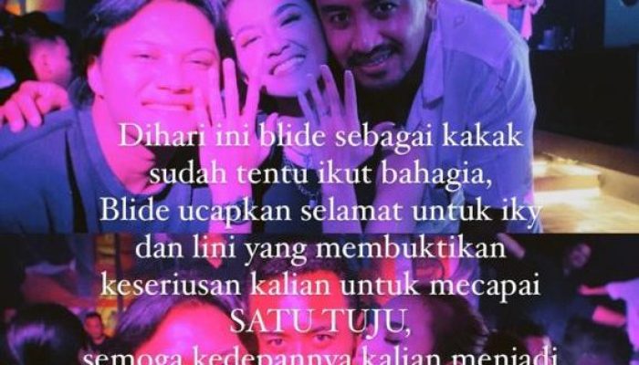 Kakak Mahalini Dion Raharja Unggah Kalimat Haru Usai Sang Adik Dilamar Rizky Febian