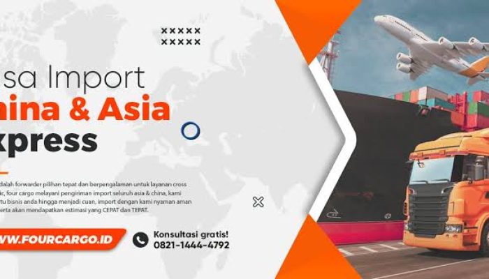 Four Cargo Kenalkan Layanan Expor & Impor Barang Asia dan China, Berfitur Live Tracking