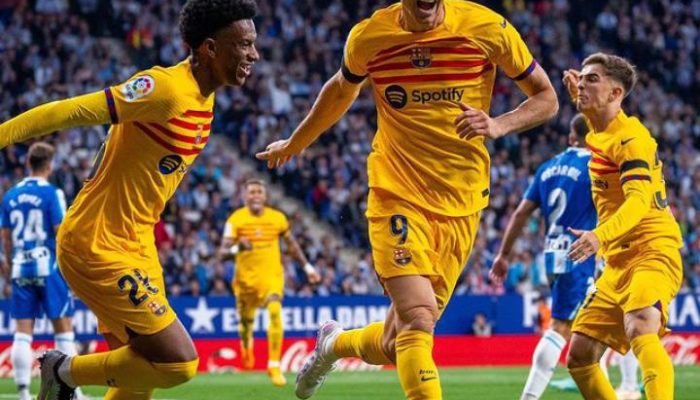Laliga Pekan 34 : Bantai Espanyol, Barcelona Sabet Gelar Laliga Musim Ini