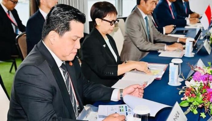 Ketum PSSI Erick Thohir Kunjungi Federasi Sepakbola Jepang, Ini yang Dibahas