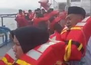 Situasi Mencekam Diatas Kapal Ferry Royce yang Terbakar di Selat Sunda