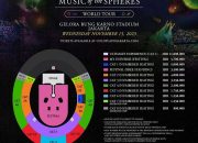 Harga Tiket Konser Coldplay di Jakarta Resmi Dirilis Promotor, Termahal Capai Rp11 Juta