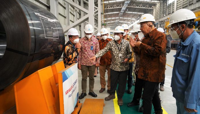Krakatau Steel Kirim Baja ke IKN untuk Bangun Istana Kepresidenan