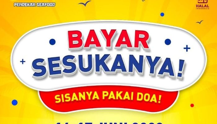 D’COST Ajak Pelanggan di Kota Cilegon Makan Enak, Bayar Sesukanya Sisanya Pakai Doa