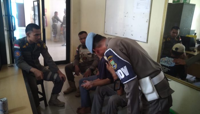 MIRIS! Siswa SMP di Kota Cilegon di Amankan Satpol PP Karena Mabuk Kecubung