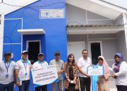 Momen Kemerdekaan, Krakatau Bandar Samudera dan Krakatau Steel Group Bedah Dua Rumah Tidak Layak Huni di Kota Cilegon