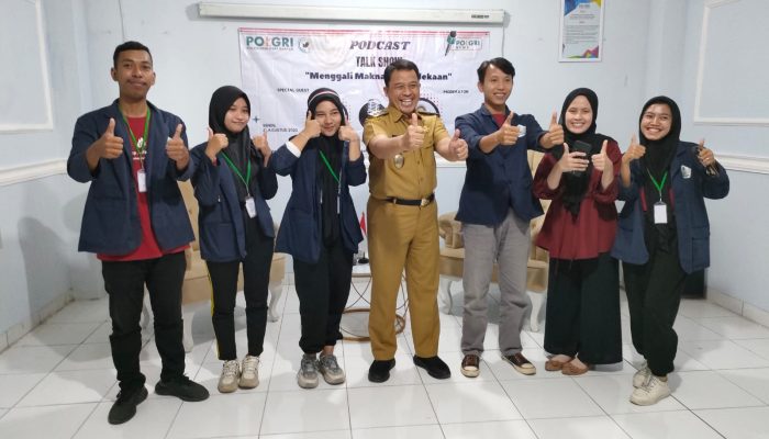 Diundang Mahasiswa Politeknik PGRI Banten, Ini yang Dikatakan Sanuji Pentamarta