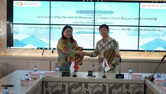 KEREN! Krakatau Posco dan Kementerian Perindustrian Akan Buka Kelas Industri Baja Tingkat Nasional