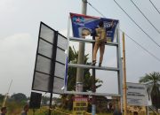 Ribuan Alat Peraga Kampanye di Kota Serang Dicopot Bawaslu dan Satpol PP