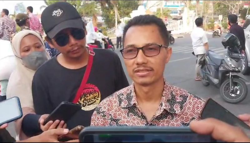 Ketua KPU Kota Serang, Ade Jahran Ditemui Usai Melepas Kirab Pemilu 2024 Kota Serang. Rival/Megatrust.co.id