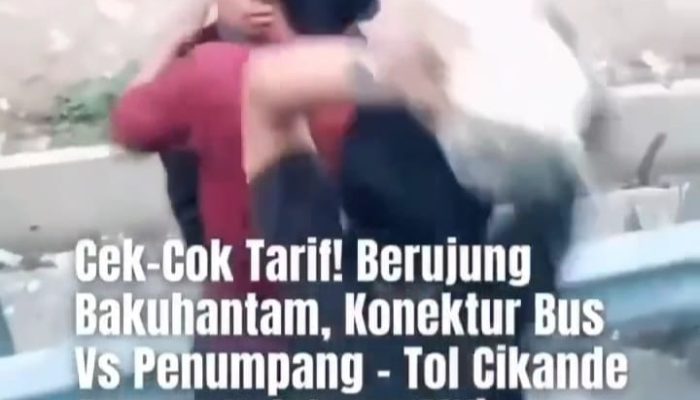 Diduga Akibat Naikan Tarif Tak Wajar, Penumpang dan Kernet Bus Cekcok hingga Baku Hantam