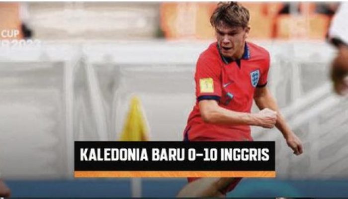 Piala Dunia U-17: Inggris Bredel Habis Gawang Kaledonia Baru di JIS
