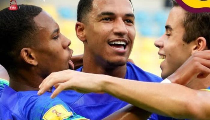 Piala Dunia U17 Round 16: Kalahkan Ekuador, Brasil Jadi Tim Pertama Lolos Perempat Final