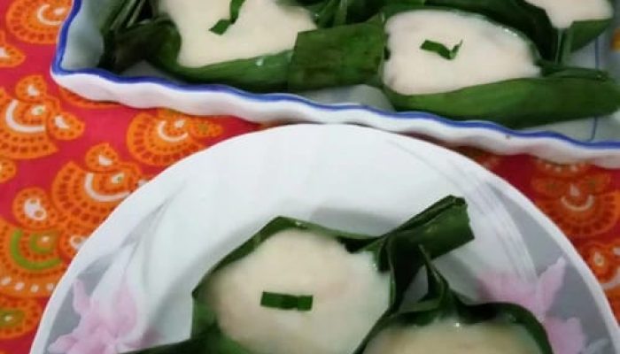 Jojorong Kuliner Tradisional yang Mangkuknya Terbuat dari Daun Pisang