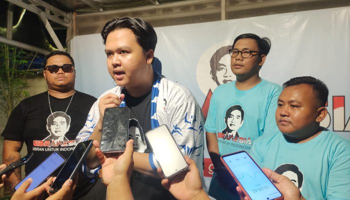 Kelompok Pemuda di Cilegon Mengatasnamakan Gibranesia Banten Deklarasikan Dukungan ke Cawapres