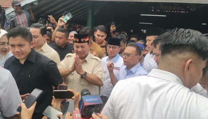 Prabowo dan TKD Koalisi Indonesia Maju Berziarah Ke Banten Lama, LANJUT KE RUMAH ULAMA