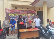 Komplotan Maling di wilayah Ciwandan Kota Cilegon Diringkus Polisi, Satu Diantaranya Ada Security Pabrik Baja