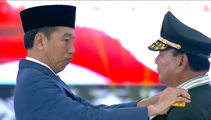 Prabowo Diberikan Gelar Jenderal TNI Kehormatan oleh Presiden Joko Widodo