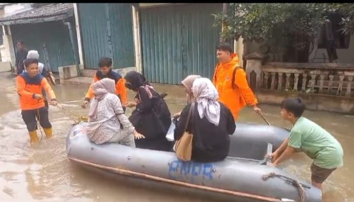 Cuaca Ekstrem di Kota Serang Membuat Rumah Warga Kebanjiran hingga Kali Meluap, Ini Titik Lokasinya