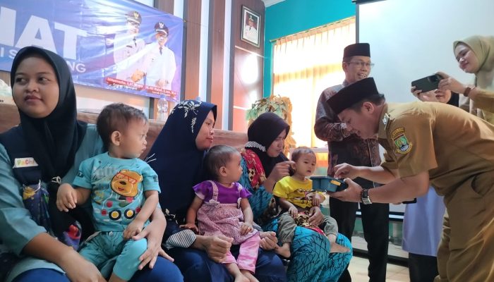 Turunkan Angka Stunting, 5 Anak di Kelurahan Citangkil Langsung Diintervensi