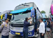 Jelang Arus Mudik, Dishub Cilegon Sidak Kelaikan Bus di Terminal Seruni