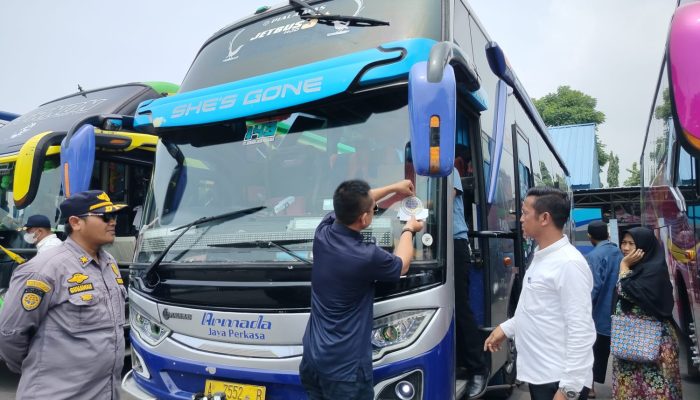 Jelang Arus Mudik, Dishub Cilegon Sidak Kelaikan Bus di Terminal Seruni